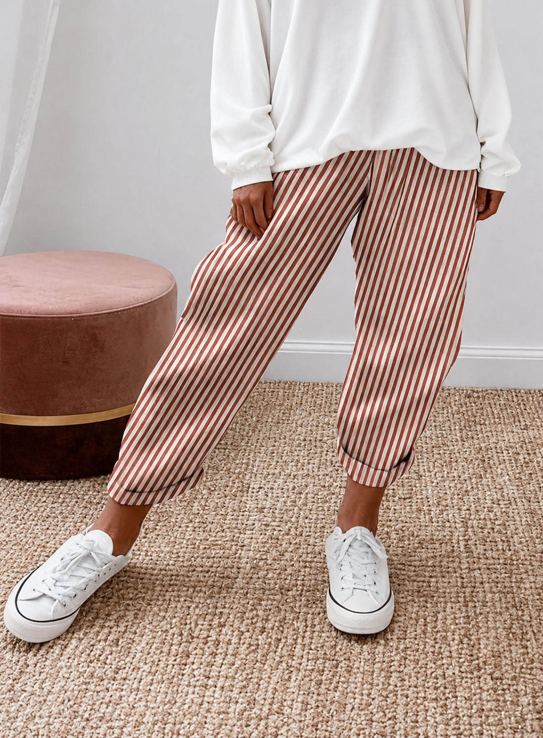 Fleur | Gestreepte Broek