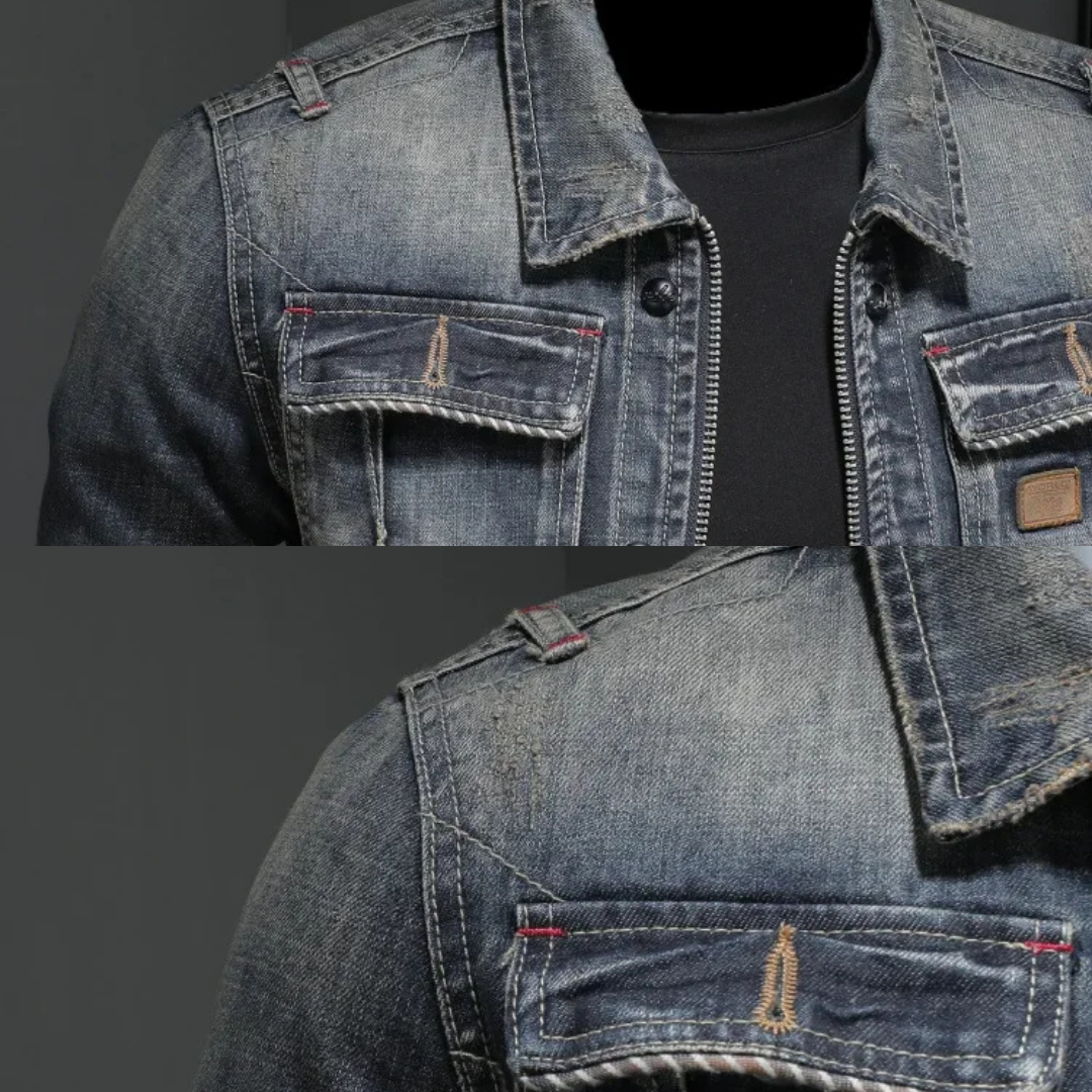 Van Straaten - Conti Heritage Denim Herenjack