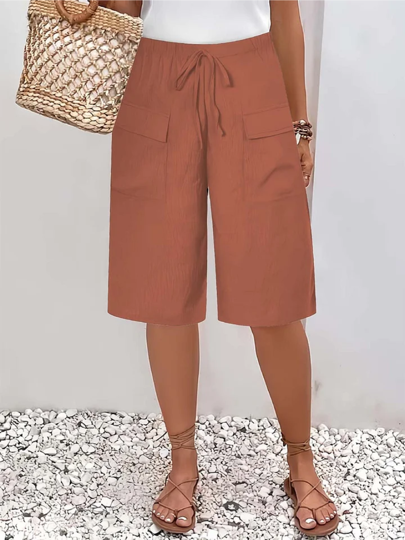Van Straaten Linae Soft Waist Zomer Short