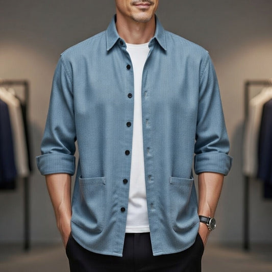 Jelmer | Overshirt met Twee Zakken