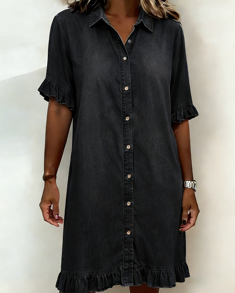 Van Straaten Liora Denim Jurk