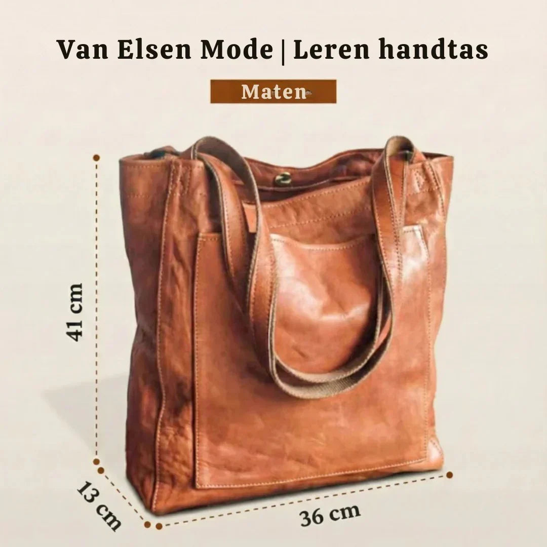 Van Straaten Valeria Luxe Leren Handtas