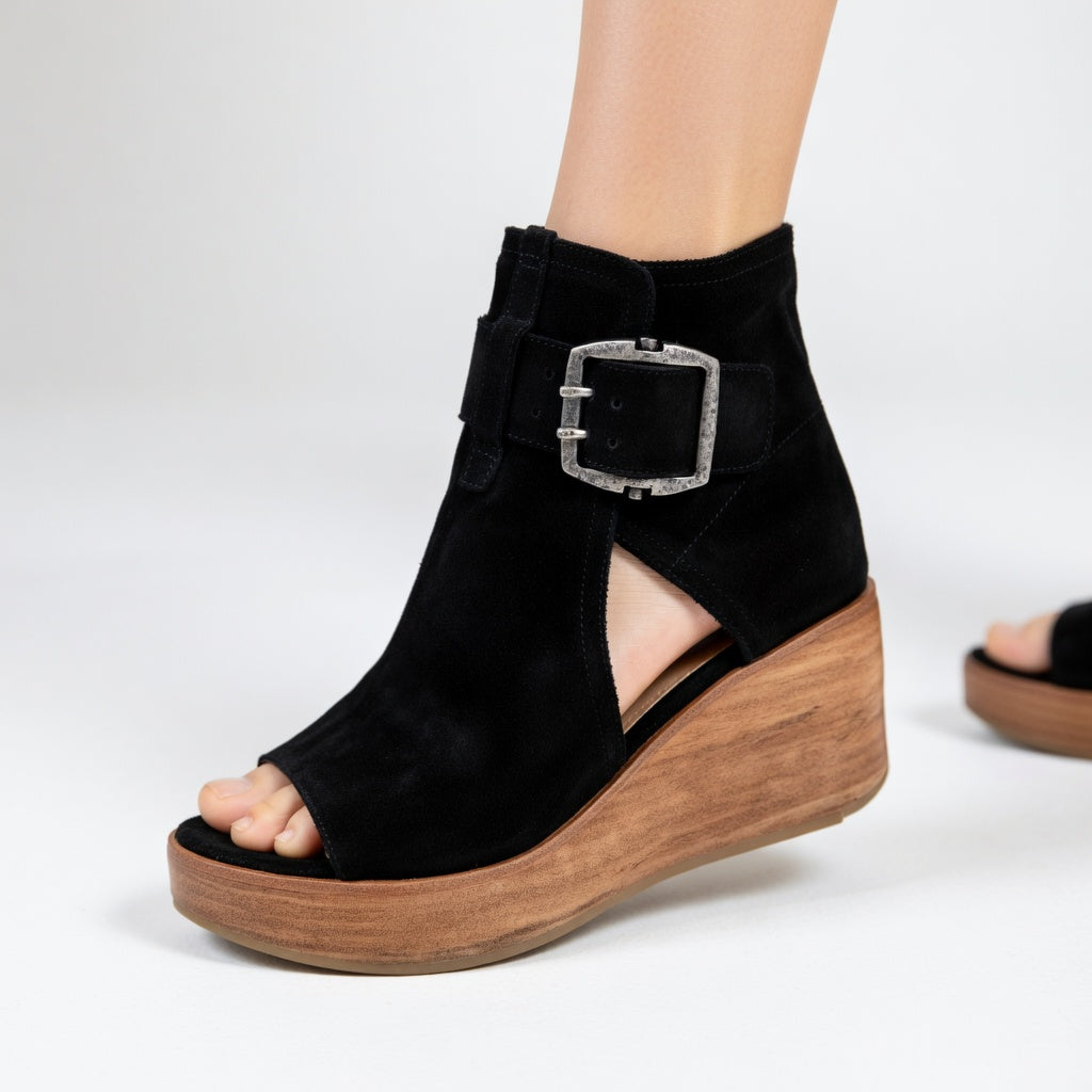 Cleó | Gesp Sleehak Sandalen