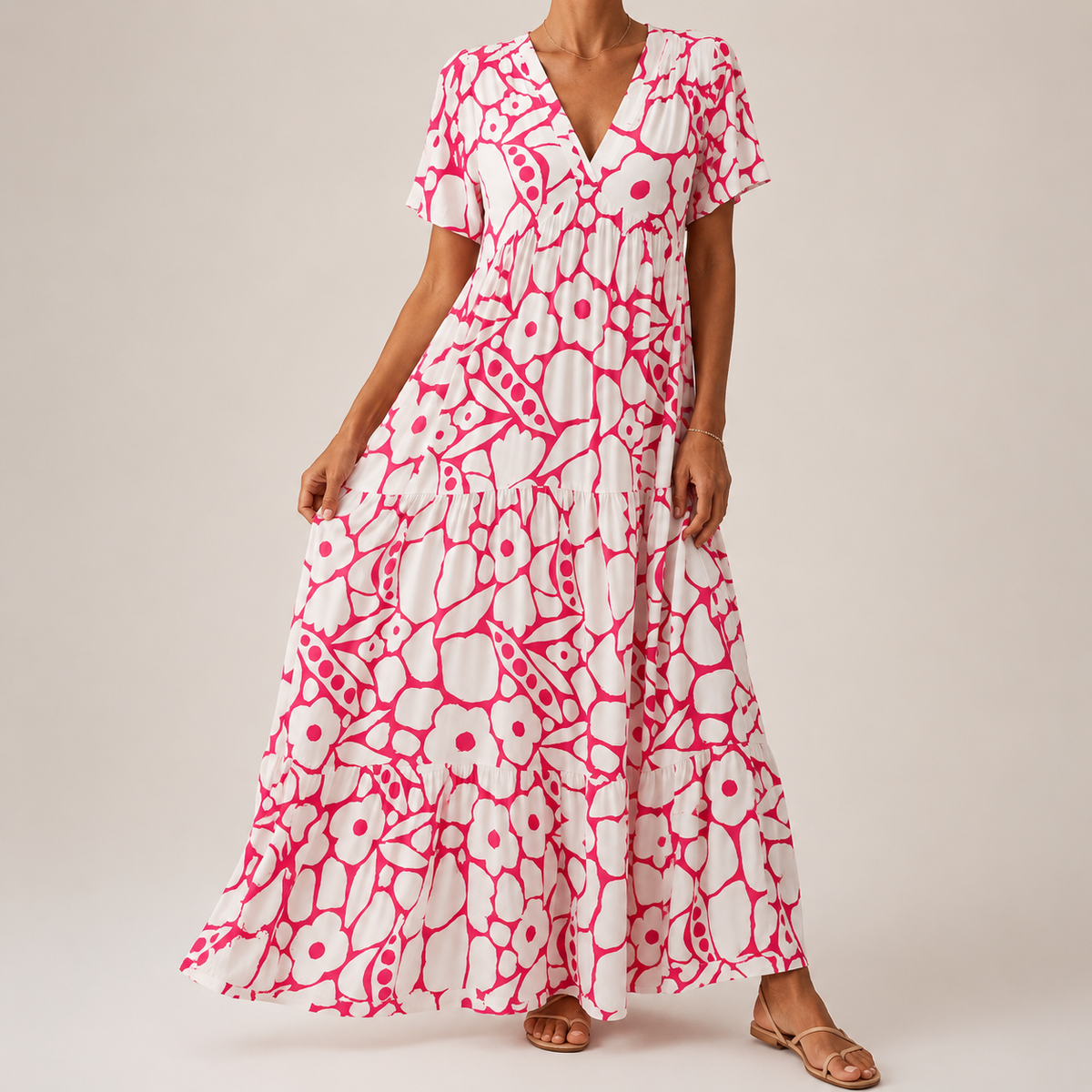 Chloe | Lange Boho-Chic Jurk