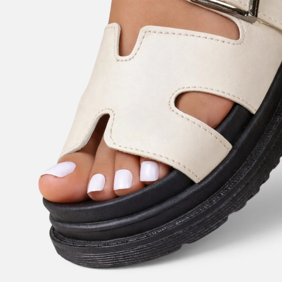 Ingrid | Comfortabele Platformsandalen met Brede Pasvorm