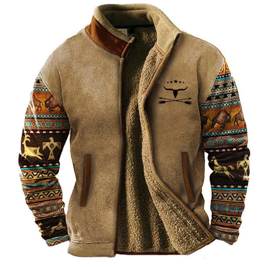 Thijs | Fleecejack met Sherpakraag