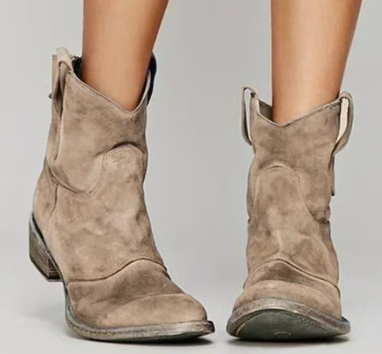 Van Straaten Carlotta Suede Elegance Enkellaarsjes