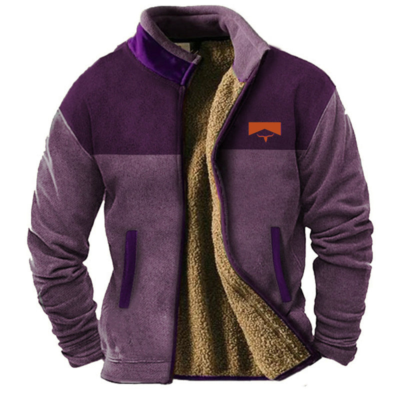 Thijs | Fleecejack met Sherpakraag