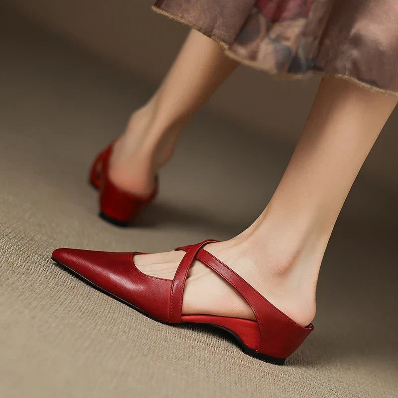 Mira | Lederen Mules
