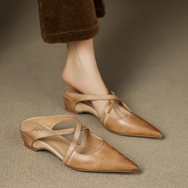 Mira | Lederen Mules