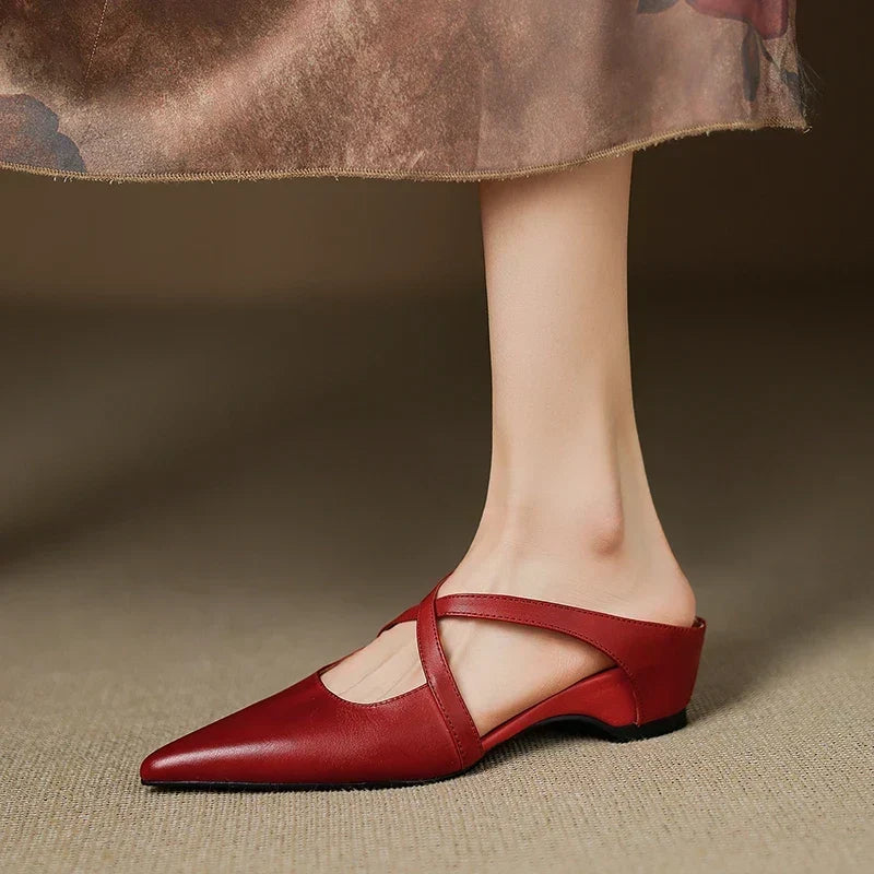 Mira | Lederen Mules