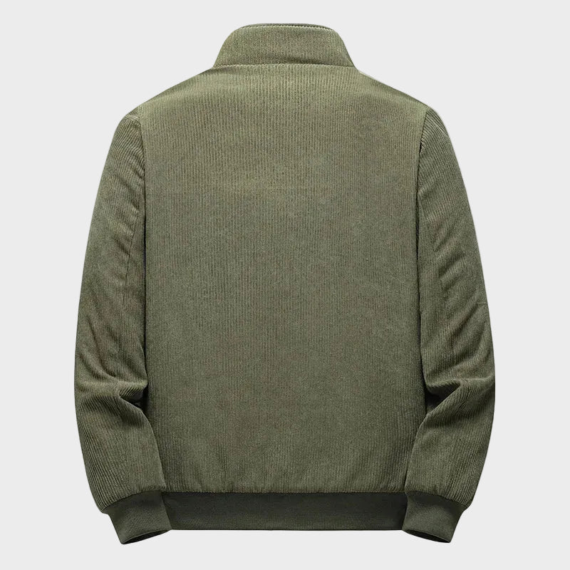 Udo - corduroy jas met fleece voering