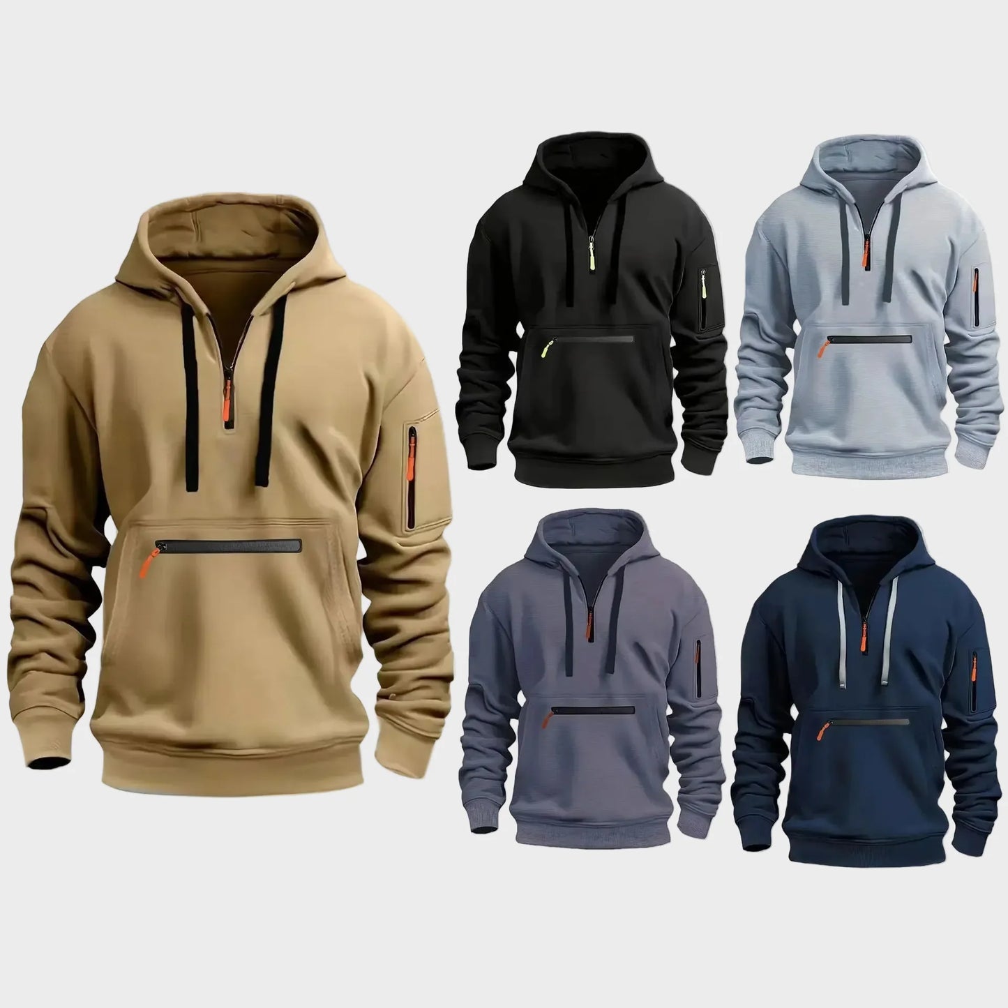 Zlín - Hoodie met ritssluiting