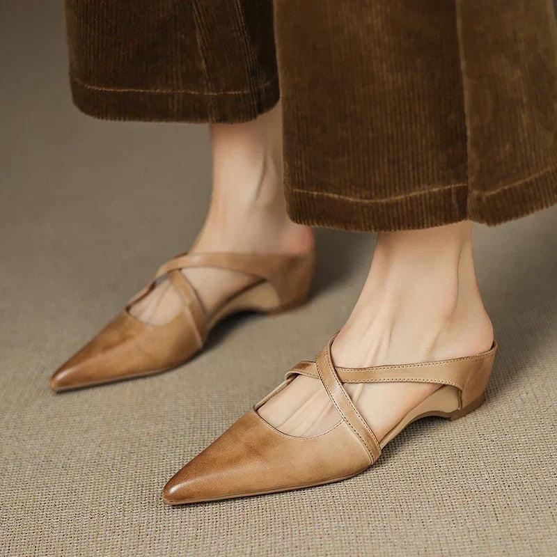 Mira | Lederen Mules