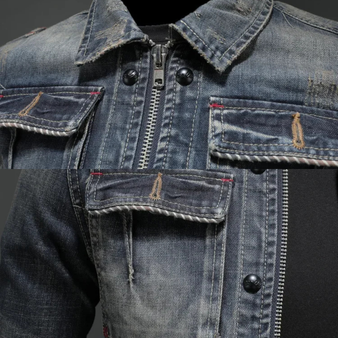 Van Straaten - Conti Heritage Denim Herenjack