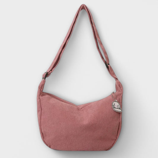 Van Straaten Velora Soft Cord Crossbody Tas