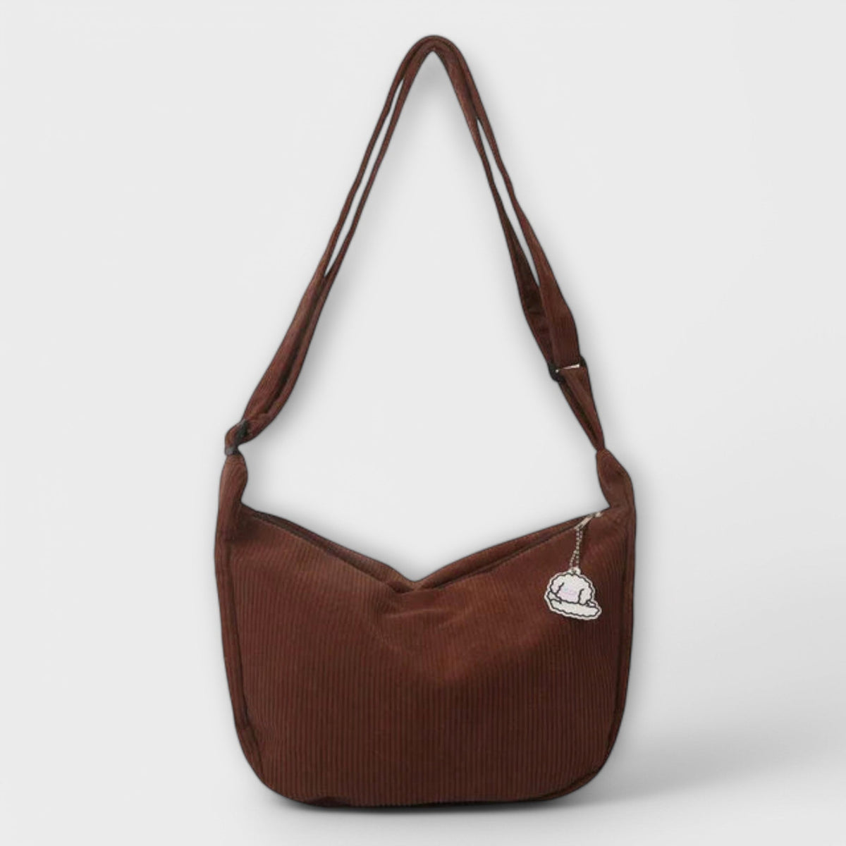Van Straaten Velora Soft Cord Crossbody Tas