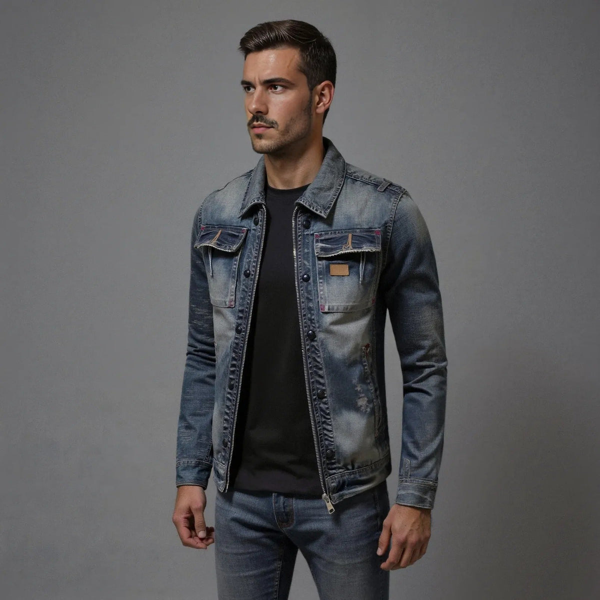 Van Straaten - Conti Heritage Denim Herenjack