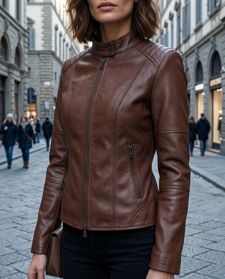 Betsie | Kort Jack in Leerlook