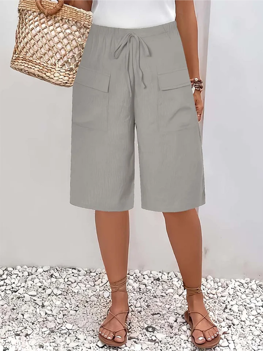 Van Straaten Linae Soft Waist Zomer Short