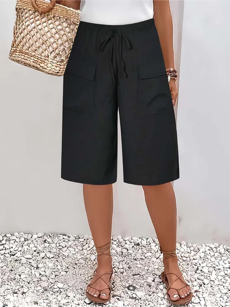 Van Straaten Linae Soft Waist Zomer Short