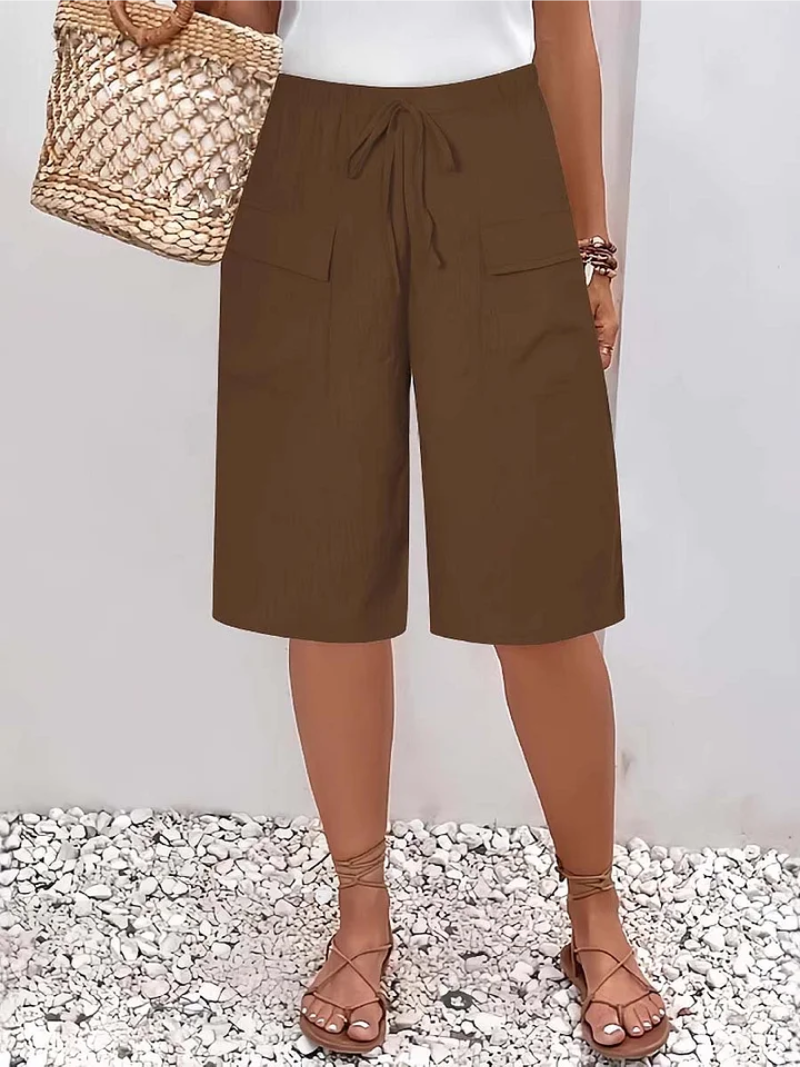 Van Straaten Linae Soft Waist Zomer Short