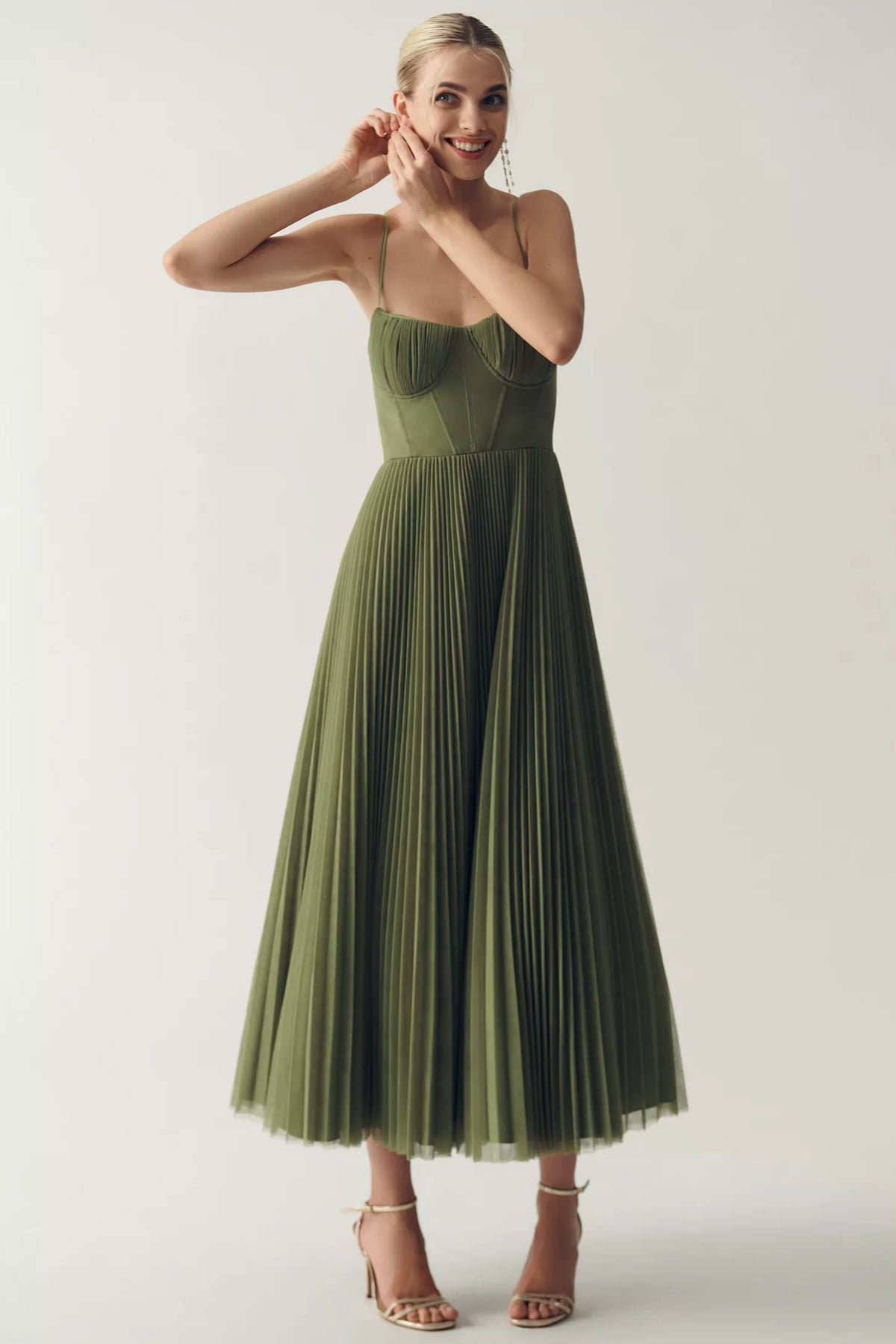 Van Straaten Serelina Open Rug Maxi Jurk