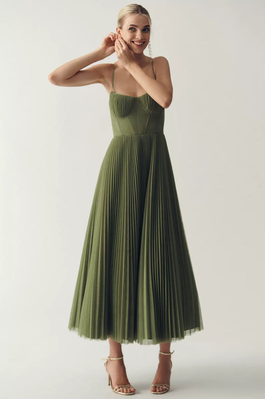 Van Straaten Serelina Open Rug Maxi Jurk