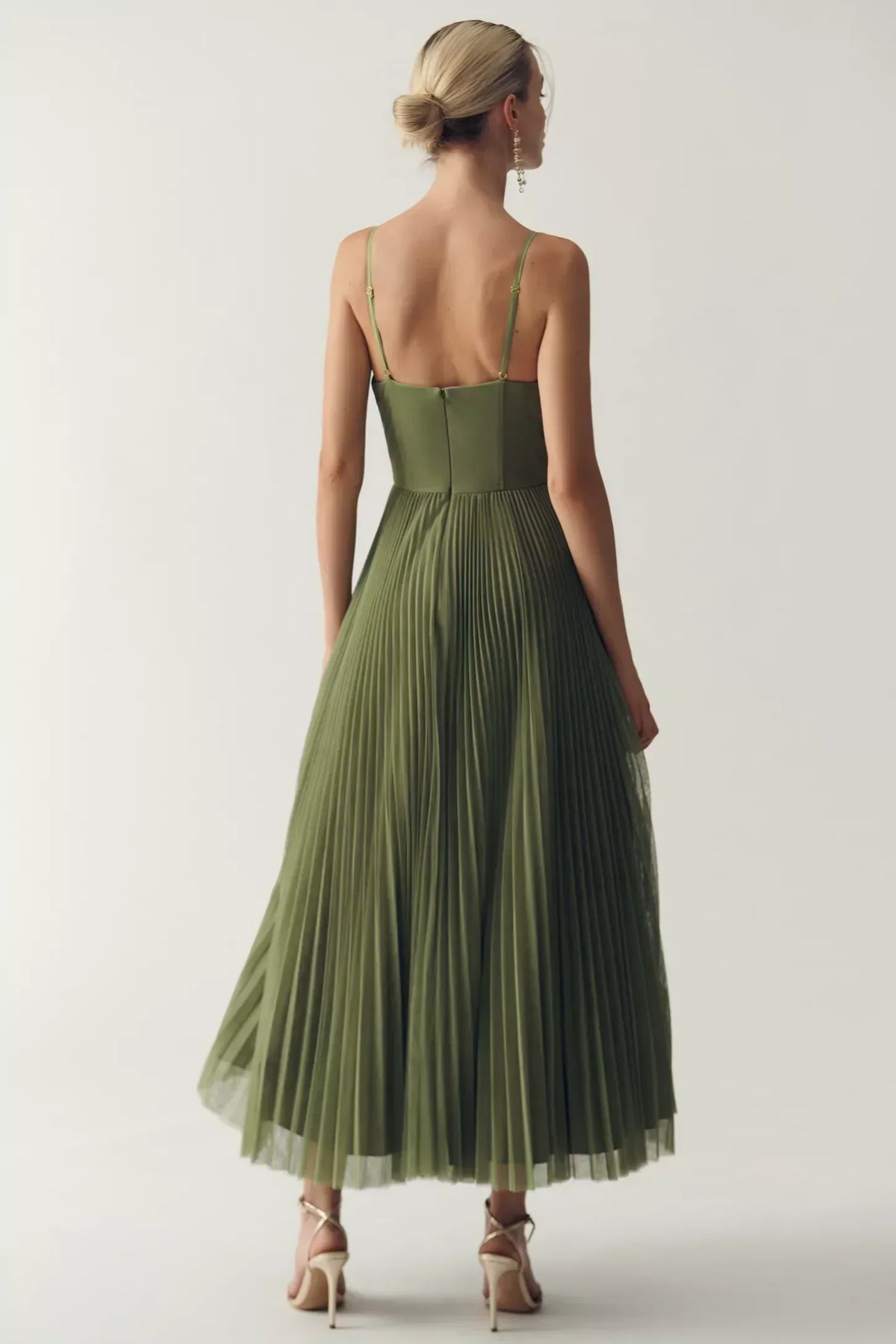 Van Straaten Serelina Open Rug Maxi Jurk