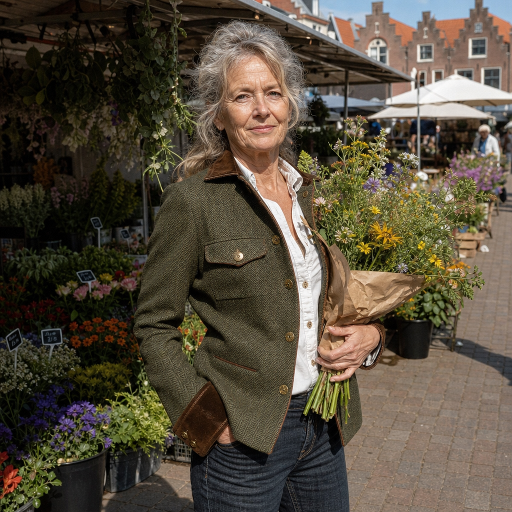 Rosanne | Militair Jasje met Borstzakken