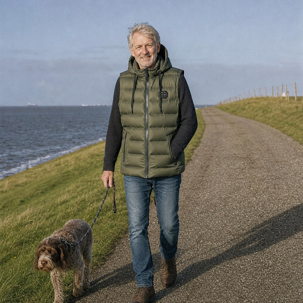 Bas | Bodywarmer met Capuchon