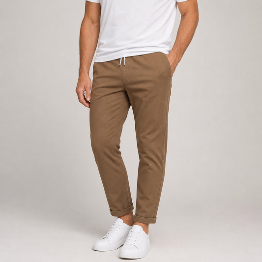 Sietse | Smalle Pantalon met Koord