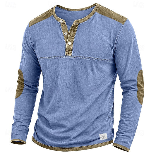 Hidde | Henley met Schouderstuk