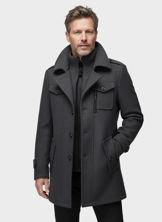 Tommy - Elegante heren winterjas