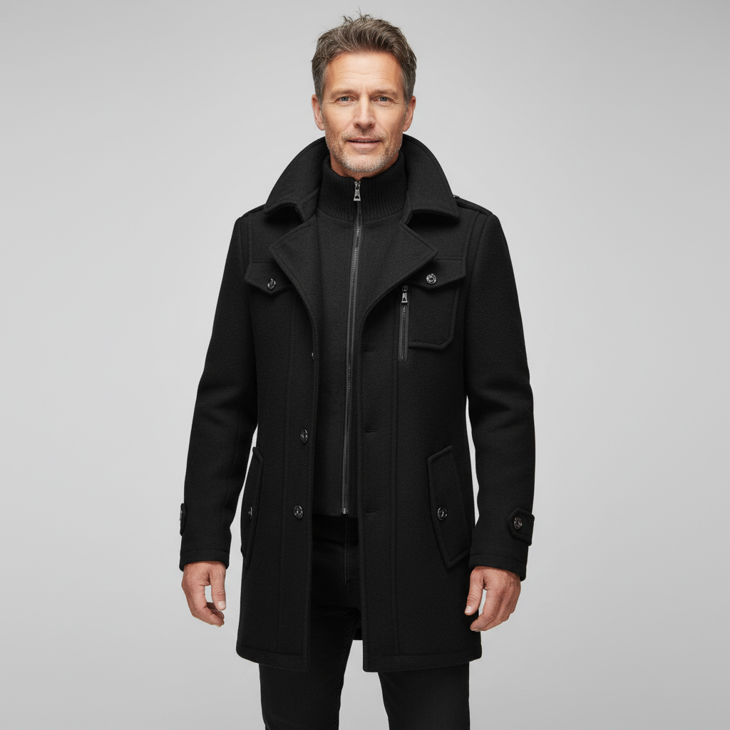 Tommy - Elegante heren winterjas