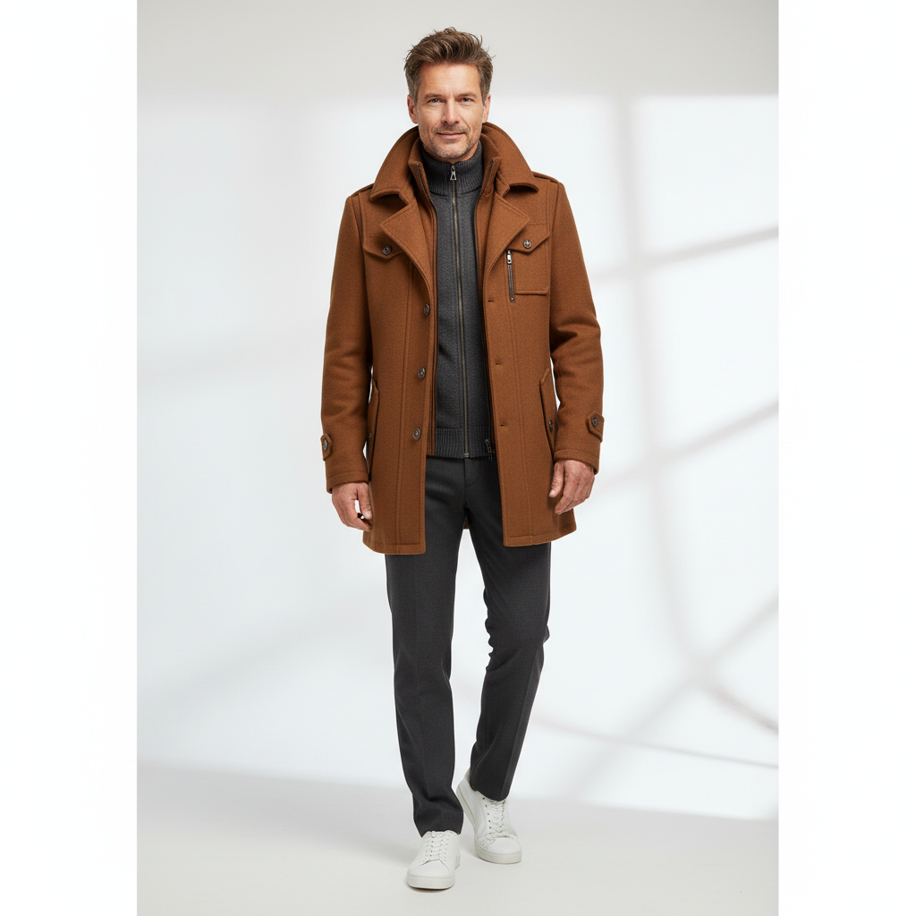 Tommy - Elegante heren winterjas