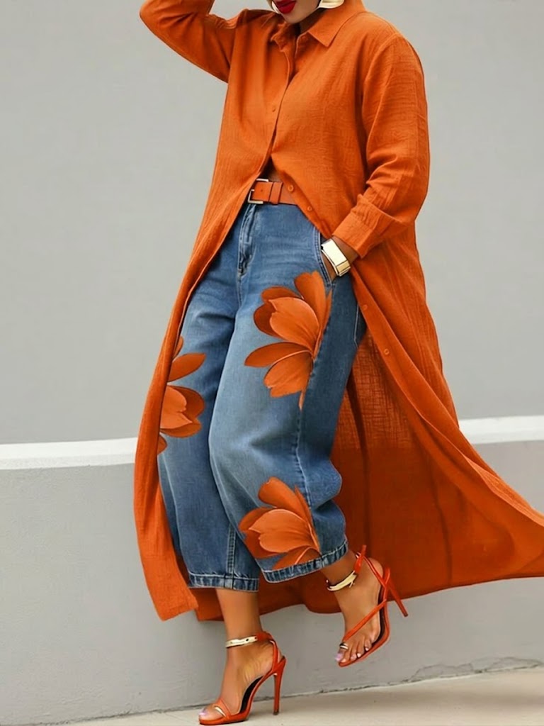 Van Straaten Serena Floral Broek