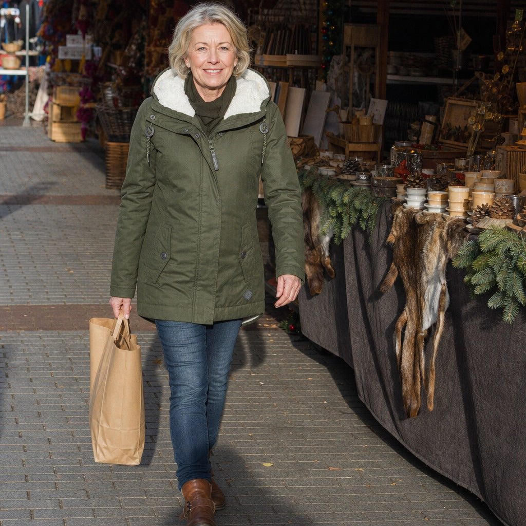 Elsje | Winterparka met Capuchon en Teddyvoering