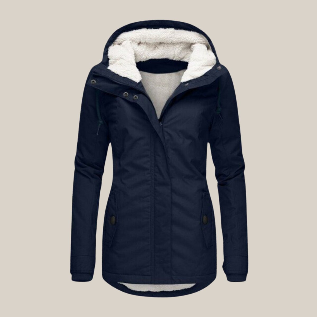 Elsje | Winterparka met Capuchon en Teddyvoering