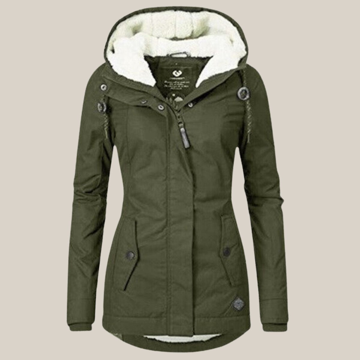 Elsje | Winterparka met Capuchon en Teddyvoering
