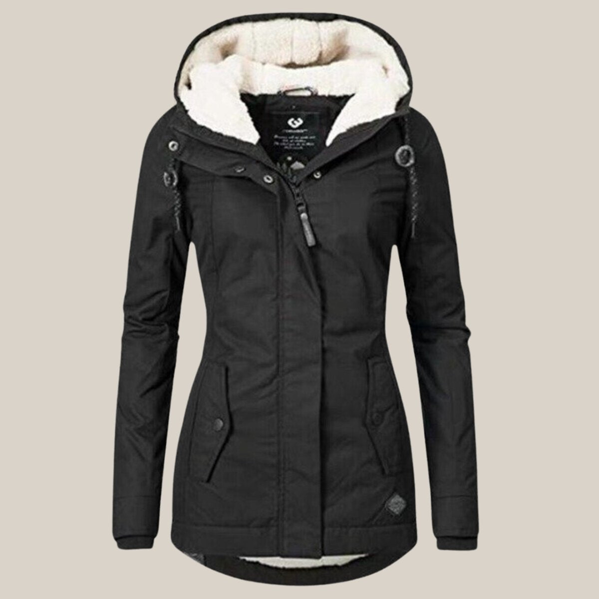 Elsje | Winterparka met Capuchon en Teddyvoering