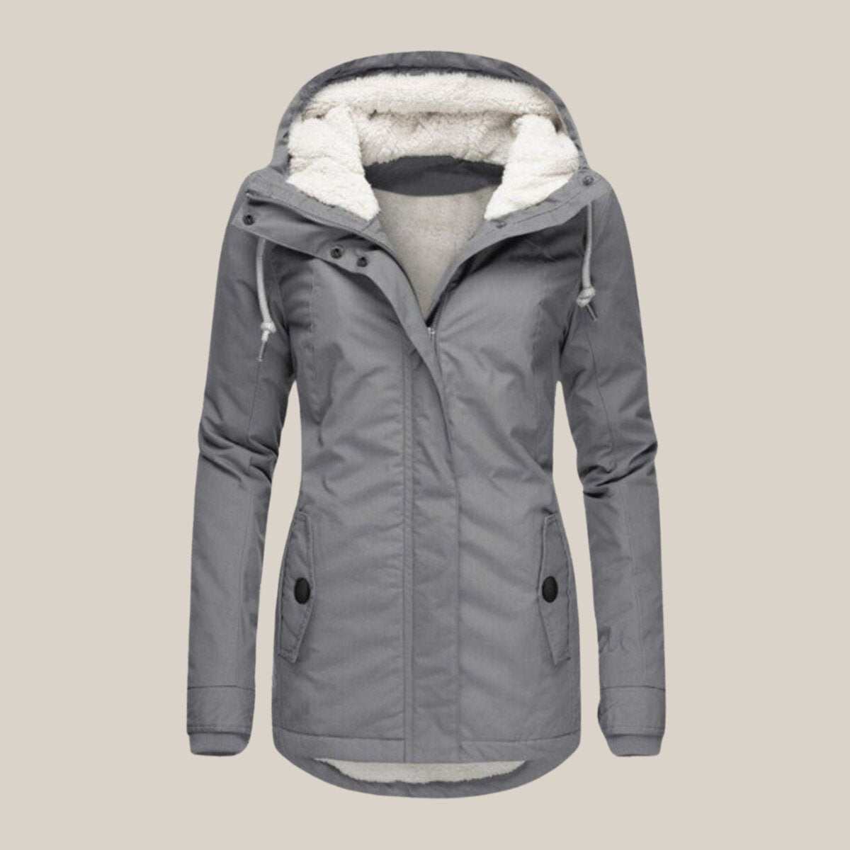 Elsje | Winterparka met Capuchon en Teddyvoering